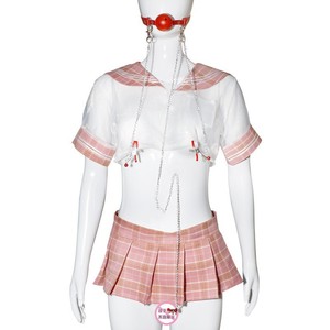 Pinzas Eróticas 2 en 1 para Pechos y Tapón Bucal Hueco para Goteo, Juguetes Sexuales para Adultos, Aturdidor Bucal, Herramientas de Coqueteo BDSM - Product Image 3