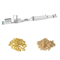 100-150 kg/h Extrudeuse Frit Snacks Bugles Chips Making Machine 2D 3D Pellets Produits semi-finis Friture Ligne de production alimentaire