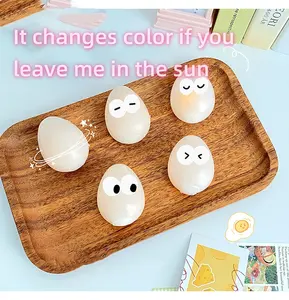 Cheap Wholesale Tiktok Pop Funny Decompression Toy Color-changing Egg Pinch Relaxation To Relieve Stress Simulation Egg Toy