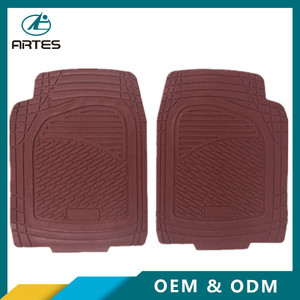 Juego de 4 piezas todo el tiempo de servicio pesado de goma del coche accesorios alfombras de piso mejor para Auto camió<span class=keywords><strong>n</strong></span> SUV - Product Image 6