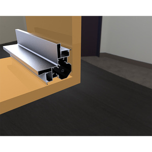 <span class=keywords><strong>Profilé</strong></span> aluminium LED <span class=keywords><strong>de</strong></span> grande taille pour éclairage double face adapté au plafond Installation directe 68*68mm Montage en surface pour coin - Product Image 2