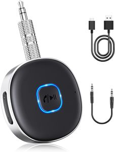 J33 <span class=keywords><strong>Bluetooth</strong></span> <span class=keywords><strong>Receiver</strong></span> Xe Stereo Khuếch Đại Headphone AUX Dành riêng Không Dây <span class=keywords><strong>Bluetooth</strong></span> Âm Thanh Chuyển Đổi Adapter - Product Image 2