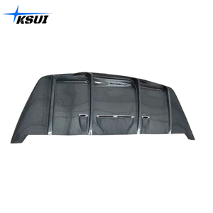C63 W205สไตล์ <span class=keywords><strong>PSM</strong></span> C43 AMG คาร์บอนไฟเบอร์กันชนหลังดิฟฟิวเซอร์ลิปสำหรับ Mercedes Benz C-Class C260 W205 C63 C200 2015-2022 - Product Image 3