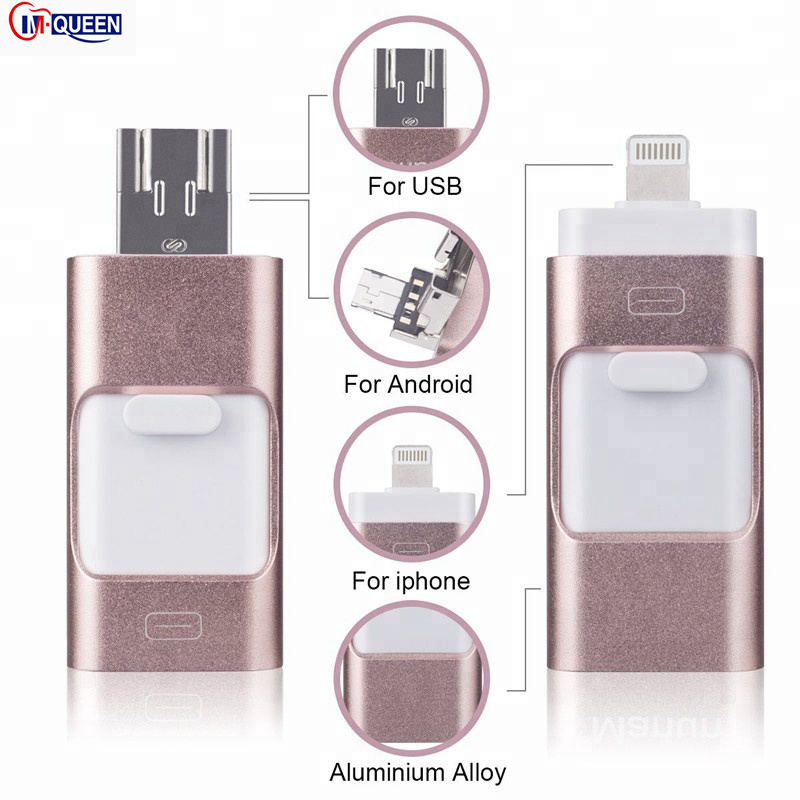 Водонепроницаемый Usb флэш-накопитель ГБ 4 ГБ 8 ГБ 32 ГБ 64 Гб флэш-накопитель Usb Memory Stick Otg Usb флэш-накопитель для Iphone и Android хранения Stick