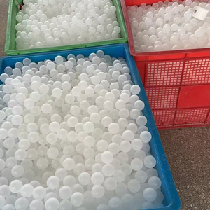 Boules creuses en plastique blanc personnalisées moulées par soufflage, 11,7 mm, 12 mm, en polypropylène (PP) pour kits <span class=keywords><strong>de</strong></span> transfusion sanguine - Product Image 1