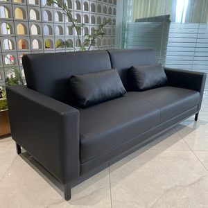 Foshan Oficina de cuero asequible Espera Descansando Visitante Juego de sofá barato Diseño Muebles modernos En línea Oficina de China como - Product Image 3