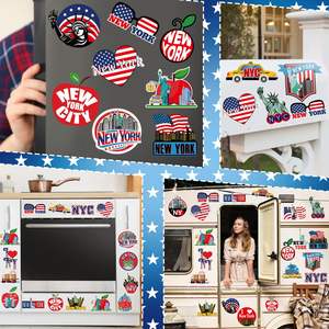 Aimants Souvenirs de New York les Plus Vendus pour la Décoration de la Maison, du Réfrigérateur et de l'Ordinateur Portable - Product Image 5