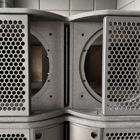 Enceinte Line Array Kara II 8 pouces à double haut-parleur 2 voies, pour systèmes audio professionnels et sonorisation extérieure, en contreplaqué