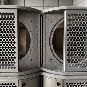 Enceinte Line Array <span class=keywords><strong>Kara</strong></span> II 8 pouces à double haut-parleur 2 voies, pour systèmes audio professionnels et sonorisation extérieure, en contreplaqué - Product Image 1