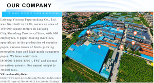 Papel blanco con marca de agua para empresas: mejorado con fibras especiales visibles e hilo de seguridad integrado - Product Image 6