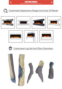 Chimenea eléctrica de inserción barata de llama maestra clásica personalizada - Product Image 4