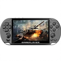 Konsol Game Genggam X9PLUS PSP Generasi Ketiga 32GB Layar Besar 51 Inci 10 Emulator Terbaik 128 Game