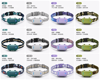 Qcool Geo Fence Pet Route History Step Counter Mudah Digunakan IP67 Tahan Air Pemantau Tidur 4G LTE GPS Pelacak Hewan Peliharaan Pintar Real Time