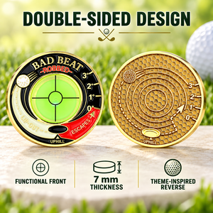 Private Label Golf Green Reader Bubble Level Metal Putting Practice Aid Custom Packaging Factory Supply Factory Direct Wholesale - Product Image 2