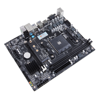 Placa base de escritorio HUANANZHI A320-D4 M-ATX, zócalo AM4, DDR4 de doble canal, máximo 32 GB, M.2 NVMe PCIe 3.0, LAN Gigabit, en stock.