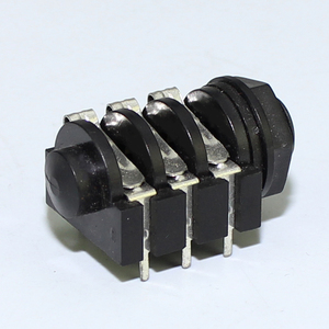 Presa <span class=keywords><strong>Jack</strong></span> <span class=keywords><strong>Jack</strong></span> <span class=keywords><strong>1</strong></span>/<span class=keywords><strong>4</strong></span> Stereo da 6.35mm da <span class=keywords><strong>1</strong></span>/<span class=keywords><strong>4</strong></span> pollici femmina Mono per chitarra con terminali PCB corti <span class=keywords><strong>4</strong></span> Pin 6 connettori categoria di prodotto - Product Image 3