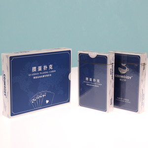 Cartas de Póker Personalizadas de Alta Calidad con Diseño de Mapa del Mundo en Azul Intenso, Baraja de Juego Personalizada con Logotipo Personalizado al por Mayor - Product Image 6