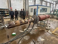 Pompe submersible ultra haute pression en acier inoxydable 100 CV avec moteur à noyau en cuivre et conception multi-étages pour puits forés/puits profonds