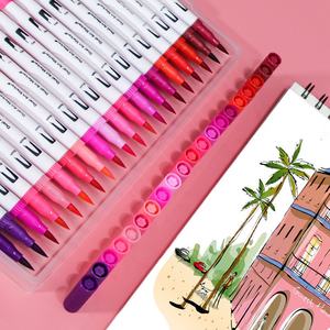 Ensemble <span class=keywords><strong>de</strong></span> 24 stylos à double pointe avec <span class=keywords><strong>encre</strong></span> à base d'alcool et option <span class=keywords><strong>de</strong></span> logo personnalisé - Product Image 5