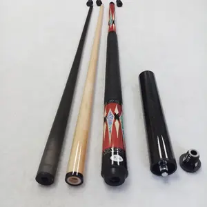 New pool cues 58inch+13mm tip size decal design radial pin maple wood red Billiard cues Stick for American with carbon shaft