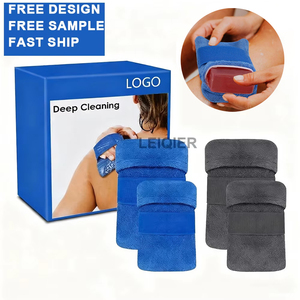 Bolsa de Jabón con Logotipo Personalizado, Reutilizable, para Eliminar Arena, Esponja para Ducha, Bolsa de Algodón para Jabón Espumoso de Secado Rápido, para Hombres y Mujeres - Product Image 1