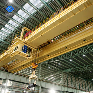 Grúa Aérea Magnética de Doble Viga de Servicio Pesado con Rotación Telescópica (25+25) Toneladas, Control Remoto Inalámbrico y PLC - Product Image 3