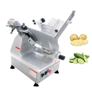 Rebanadora de Carne Semiautomática de 300 mm (12 Pulgadas) para Restaurantes Pequeños, para Cortar Carne de Cordero, Res y Tocino Congelados, Máquinas Profesionales para Delicatessen - Product Image 3