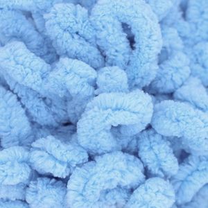 Fil à boucles pour doigts en gros, fil chenille épais pour couverture tricotée à la main - Product Image 3