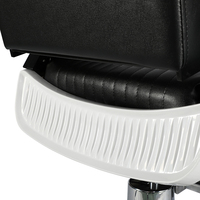 Fauteuil de Barbier Professionnel Marron Inclinable avec Pompe – Équipement de Salon et Spa – Vente Flash