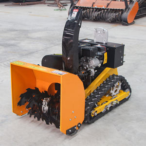 Fábrica Atacado Controle Remoto Gasolina Snow Blower com Engrenagem e Rolamento Componentes Preço Barato Snow Sweeper - Product Image 6