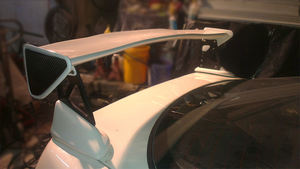 สปอยเลอร์หลังทรง GT สไตล์ MU สำหรับ Honda Integra DC5 DC2 และ Acura RSX - Product Image 2