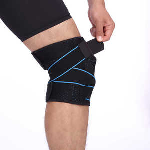 Genouillère en néoprène élastique de haute qualité, compression réglable <span class=keywords><strong>pour</strong></span> adultes, <span class=keywords><strong>protection</strong></span> flexible <span class=keywords><strong>pour</strong></span> le fitness, le sport et la course à pied - Product Image 5