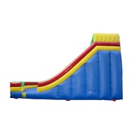 Grande glissière gonflable en PVC, 30 pieds, nouveau, grande curseur d'escalier sèche