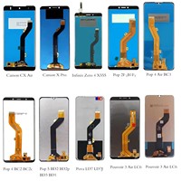 Pour Tecno Spark 6 Go Lcd Spark Go 2020 Écran avec écran tactile + cadre pour Tecno Ke5 Ke5 Ke5K Lcd Pantalla