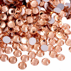 Bobohoo หินคริสตัล SS50ใหญ่พิเศษไพลินสีม่วงสีชมพูกุหลาบสีแก้วพลอยเทียมที่ไม่ใช่แบบ Hotfix สำหรับเสื้อผ้างานแต่งงาน - Product Image 2