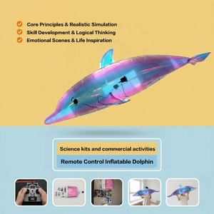 Ballon Baleine Beluga Volante Télécommandée de 3,5 m en Gros, Jouet STEM, Accessoire d'Événement, Drone Éducatif - Product Image 4