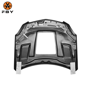 Imp phong cách sợi carbon mui xe cho Mercedes Benz W205 C63 C Class 2013 + sợi carbon động cơ mui xe Bìa - Product Image 4