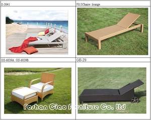 شعبية الروطان أثاث صالة الباحة حديقة الشمس المتسكع - Product Image 4