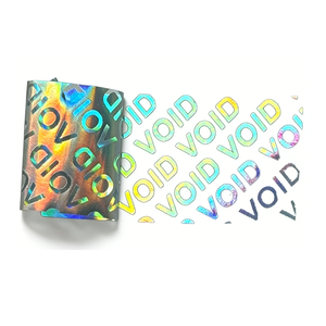 Obtenez des autocollants de protection de marque personnalisés |   Étiquettes holographiques anti-contrefaçon VOID, vinyle destructible de sécurité - Product Image 2