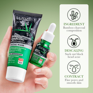 Oferta Especial ZOZU Set de Cuidado de la Piel para la Zona T, Limpiador Facial, Reduce Poros, Elimina Puntos Negros - Product Image 3