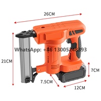 Agrafeuse électrique sans balais 21V sans fil Brad tir pistolets à clous cloueuse Portable encadrement cloueuse outils de travail du bois