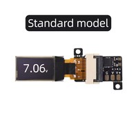 Voltmeter Digital Mini Ultra-tipis 0,5 inci Layar OLED Rentang Tegangan DC0-30V