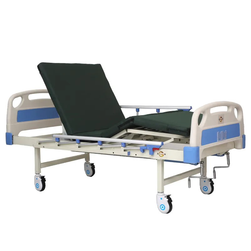 CE ISO certification factory suppliers medical furniture one function semi-fowler hospital bed