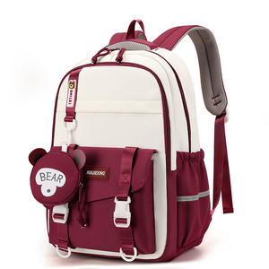 Sac à dos scolaire léger pour filles de la 3e à la 6e année pour les élèves du secondaire-Protection de la colonne vertébrale de grande capacité - Product Image 6