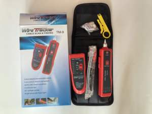 TM-9 телефонный провод трекер сетевой Lan кабель тестер для RJ11 RJ45 провод трекер - Product Image 5