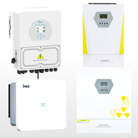 Système d'énergie solaire hybride E-Nice pour extérieur, 3 kW, 5 kW, 10 kW, 20 kW, avec batterie au lithium et support