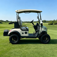 Nouveau modèle 2026 Rainbow, voiturette de golf électrique surélevée personnalisée à 2 places avec batterie au lithium 48V, buggy tout-terrain pour la chasse et les loisirs