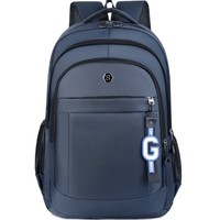 Sac à dos pour ordinateur portable Oxford imperméable de 15 pouces pour hommes, sac à dos portable pour étudiants, sac à dos durable pour les trajets quotidiens