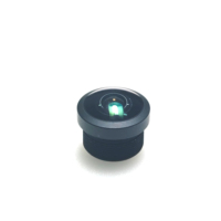 1.8mm F2.0 210 °   Objectif Fisheye Ultra Grand Angle M12 6G+IR pour Caméra de Sécurité Panoramique de Voiture 4K/5MP