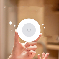 Lampe de nuit LED sans fil à commande tactile à intensité variable rechargeable de type C pour chambre à coucher, cuisine, placard, armoire, escalier